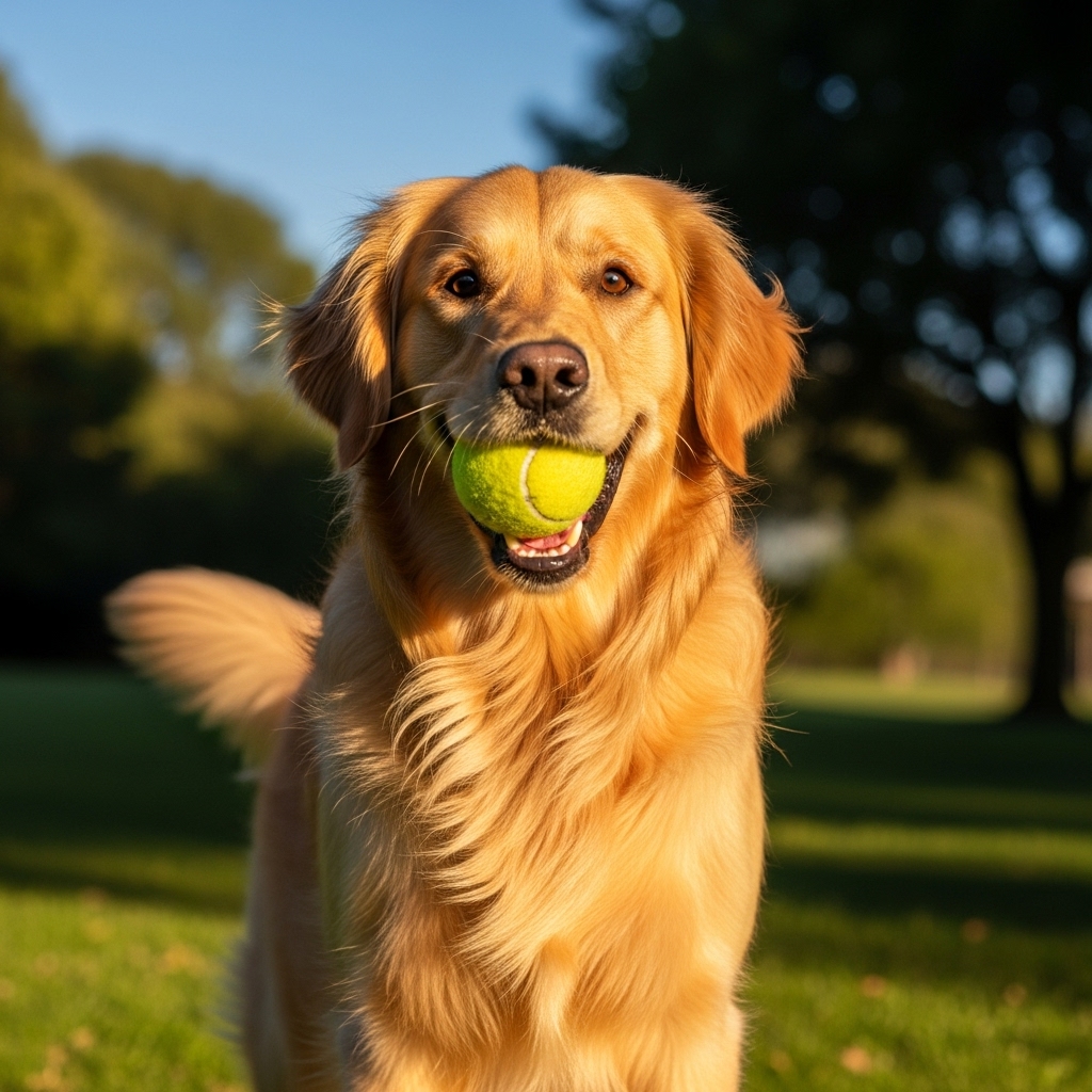 Portrait of Max the dog